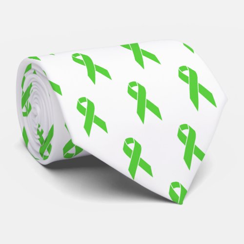 Gallbladder Cancer Awareness Support Ribbon Neck Tie