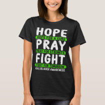Gallbladder Movement Ribbon Stone Removal Survivor T-Shirt