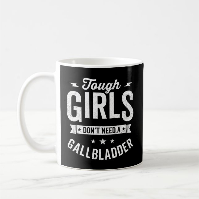 Gallbladder Removal Surgery Survivor Recovery Get  Coffee Mug (Left)