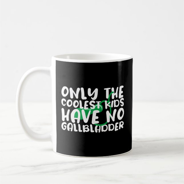 Gallbladder Surgery Removal Recovery Coffee Mug (Left)
