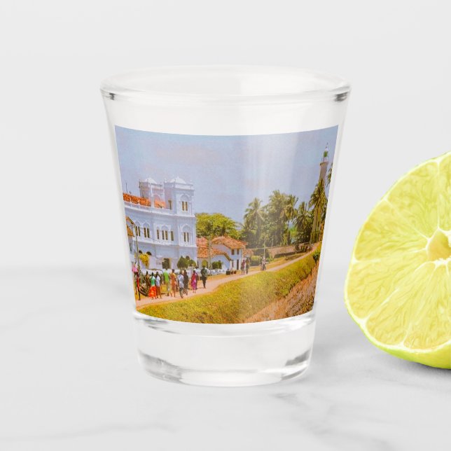 Galle City - Sri Lanka´s South Coast  Shot Glass (Front)