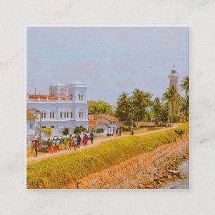 Galle City - Sri Lanka´s South Coast Square Business Card