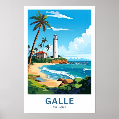 Galle Sri Lanka Travel Print