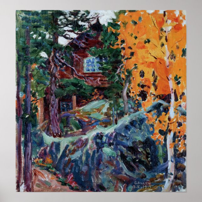 Gallen-Kallela - Kalela In Autumn Poster (Front)