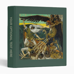 Gallen-Kallela’s “Defense” art custom binders