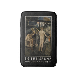 Gallen-Kallela’s Sauna art bath mat