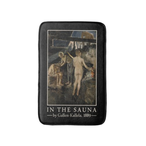 Gallen_Kallelas Sauna art bath mat