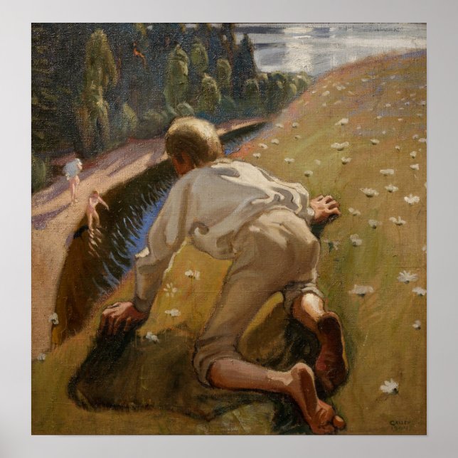 Gallen-Kallela - Young Faun Poster (Front)