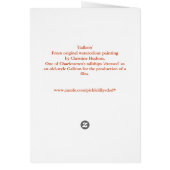 'Galleon' Card (Back)