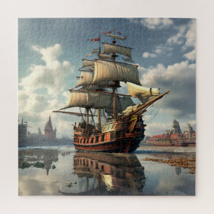 Galleon Ship Jigsaw Puzzle