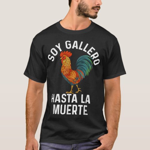 Gallero Shirt Peleas De Gallo _ Soy Gallero Hasta 