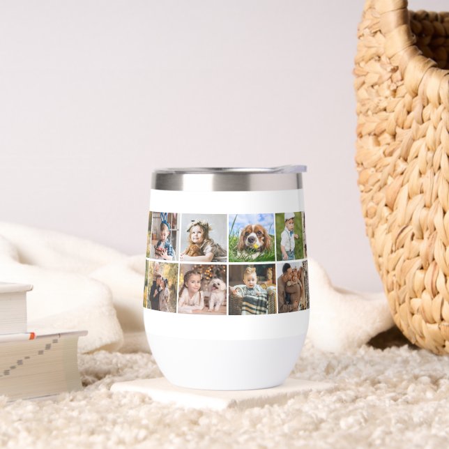 Gallery of 20 Personalized Photo Thermal Wine Tumbler (Living Room)