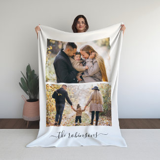 Gallery of 2 Personalized Fleece Blanket