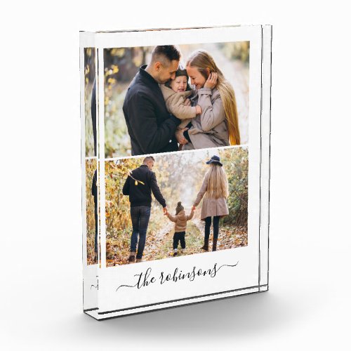 Gallery of 2 Personalized Photo Block