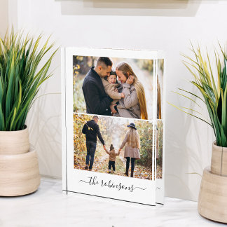 Gallery of 2 Personalized Photo Block