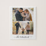 Gallery of 2 Personalized Photo Jigsaw Puzzle<br><div class="desc">Gallery of 2 Personalized Photo design. Use your favorite photos to make a beautiful keepsake for yourself or a special gift for a friend or family member.</div>
