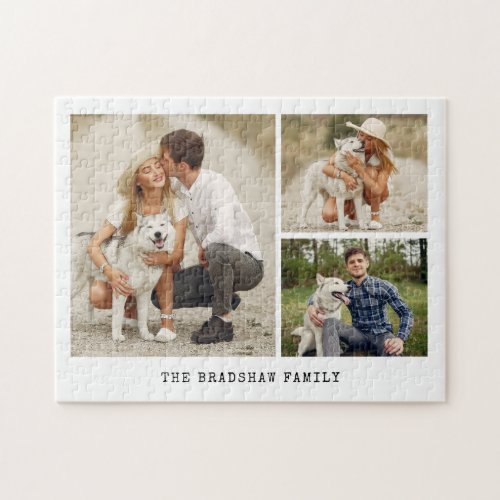 Gallery of 3 Personalized Photo Jigsaw Puzzle