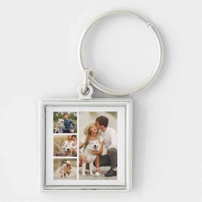 Gallery of 4 Custom Photo Keychain (Front)