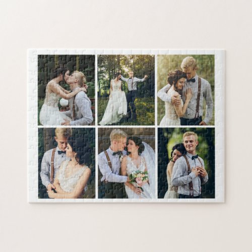 Gallery of 6 Personalized Photo Jigsaw Puzzle