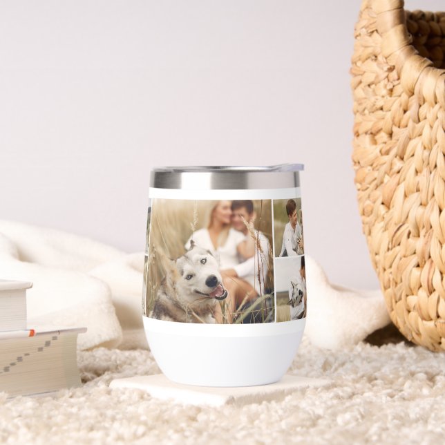 Gallery of 8 Photos Personalized Thermal Wine Tumbler (Living Room)
