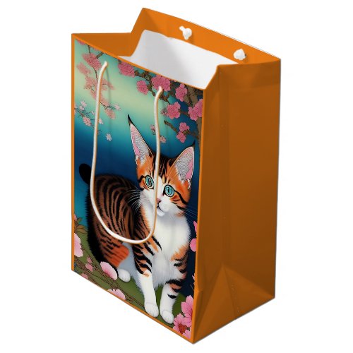 Gallery of Cats _ Volume 011a_ No 04 Medium Gift Bag