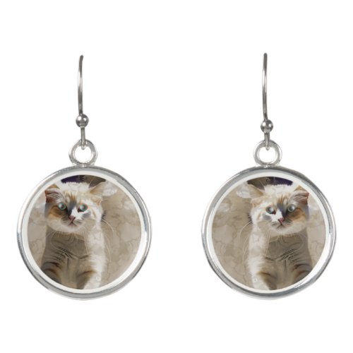 Gallery of Cats Volume 01a _ No 02 Earrings