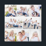 Gallery Of Eight Custom Color Photo Magnet<br><div class="desc">Photo gifts make the best gifts! Easily personalized with your text and/or photo(s) for a custom look. Designed by Berry Berry Sweet. View more designs at www.berryberrysweet.com</div>