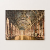 Gallery of Mirrors, Versailles France Jigsaw Puzzle