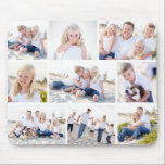 Gallery Of Nine Personalized Color Photo Mouse Pad<br><div class="desc">Personalized photo gift designed by Berry Berry Sweet. Visit our site at www.berryberrysweet.com for modern stationery and custom gifts.</div>
