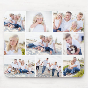 Gallery Of Nine Personalized Color Photo Mouse Pad