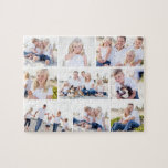 Gallery Of Nine Personalized Photo Puzzle<br><div class="desc">Photo gifts make the best gifts! Easily personalized with your text and/or photo(s) for a custom look. Designed by Berry Berry Sweet. View more designs at www.berryberrysweet.com</div>