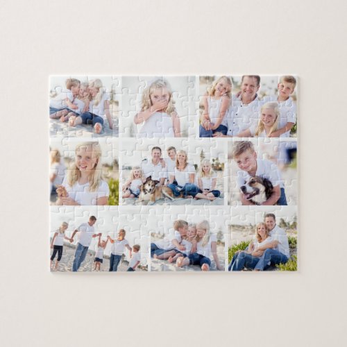 Gallery Of Nine Personalized Photo Puzzle
