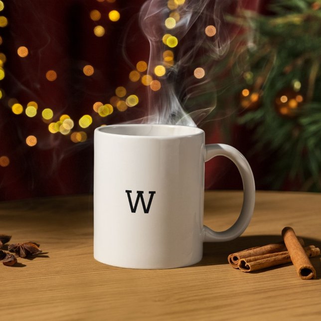 Gallery of One Image with Monogram  Coffee Mug (Creator Uploaded)