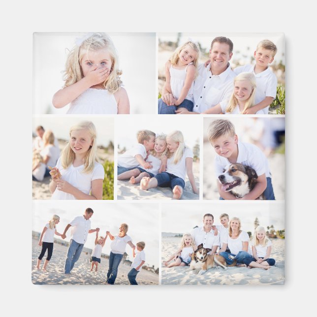 Gallery Of Seven Custom Color Photo Magnet (Front)
