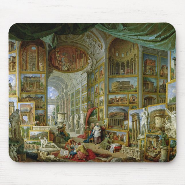 Gallery of Views of Ancient Rome, 1758 Mouse Pad (Front)