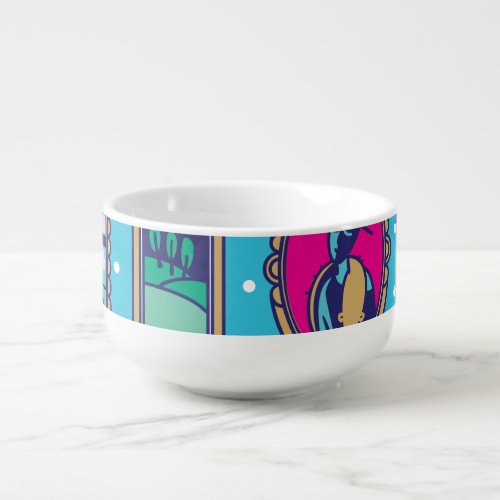 Gallery Wall Diverse Picture Collection Soup Mug
