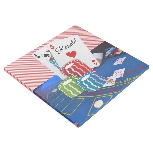 Gallery Wrap Black Jack (3/4)