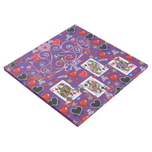 Gallery Wrap Queen Hearts