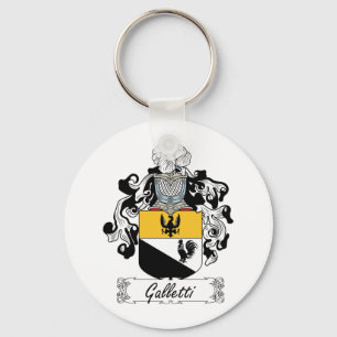 Galletti Family Crest Keychain