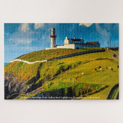 Galley Head Lighthouse Rosscarbery Cork Ireland J Jigsaw Puzzle