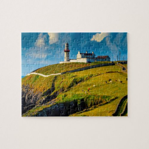 Galley Head Lighthouse Rosscarbery Cork Ireland Jigsaw Puzzle