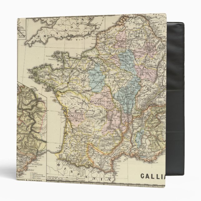 Gallia 3 Ring Binder (Front/Inside)