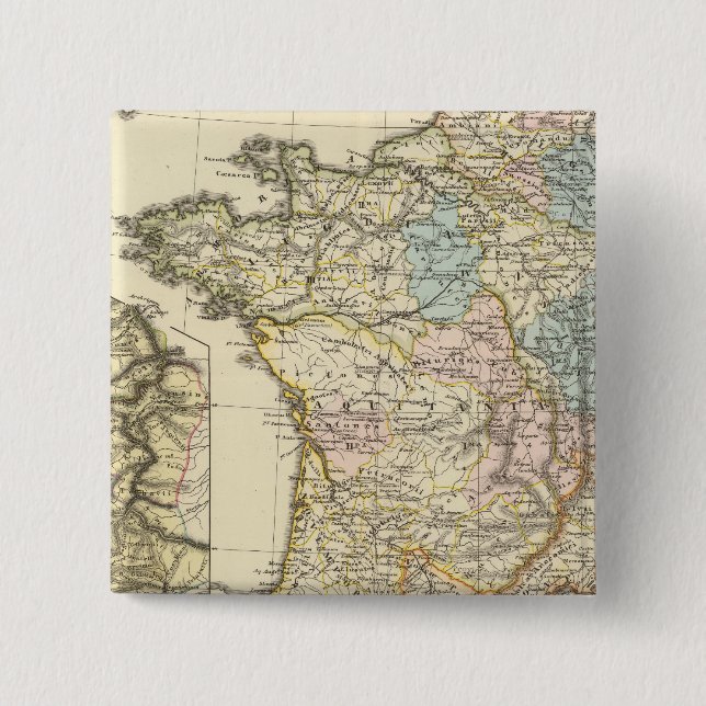 Gallia Pinback Button (Front)