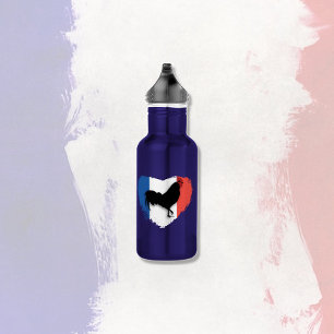 Gallic Rooster 2 Stainless Steel Water Bottle