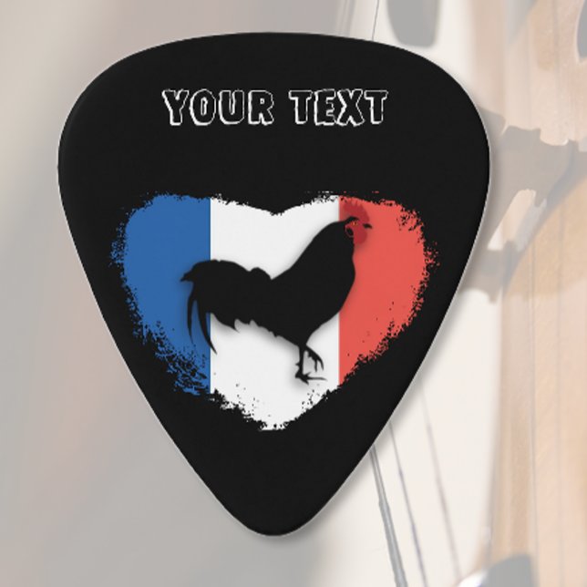 Gallic Rooster Guitar Pick (Creator Uploaded)