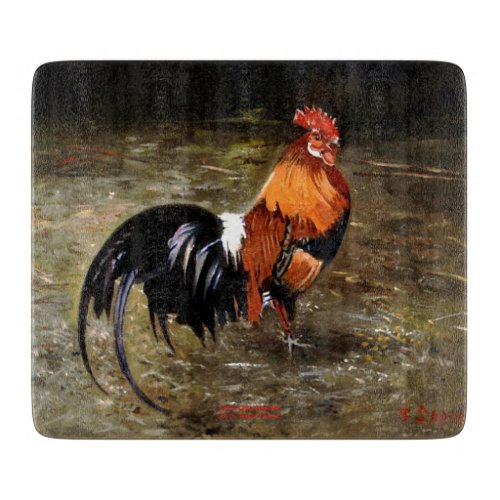 Gallic roosterRooster Cutting Board