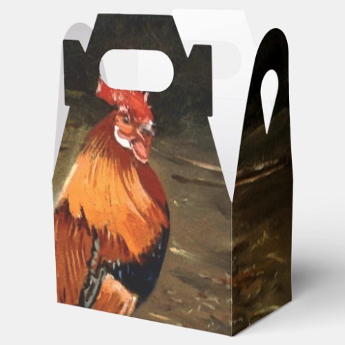 Gallic roosterRooster Favor Boxes