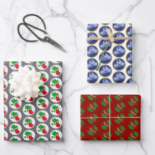 Gallifreyan Christmas Wrapping Paper 3 Pack