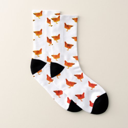 Gallina Chicken Pattern Sock Socks