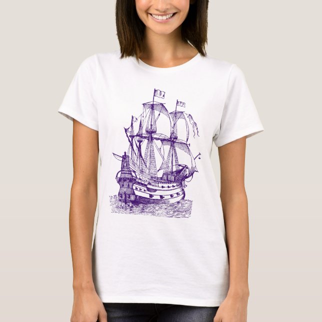 Gallion - Deep Purple T-Shirt (Front)